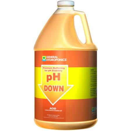 General Hydroponics pH Down - 1 Gallon