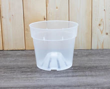 Load image into Gallery viewer, Round Clear Plastic Pots - Various Sizes
