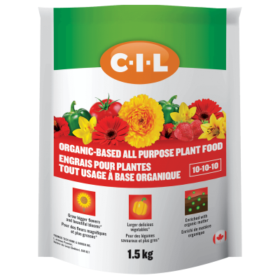 C-I-L Organics Based All Purpose Plant Food 10-10-10 - 1.5kg