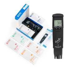 Load image into Gallery viewer, Hanna Combo pH, EC, and TDS (ppm) Tester w/ Replaceable pH Probe
