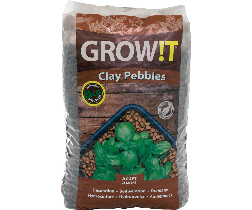 GROW!T Clay Pebbles - 25 L