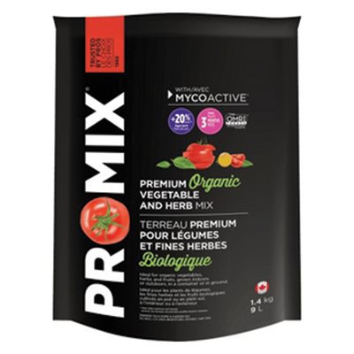 PRO-MIX Organic Vegetable & Herb Mix 9L