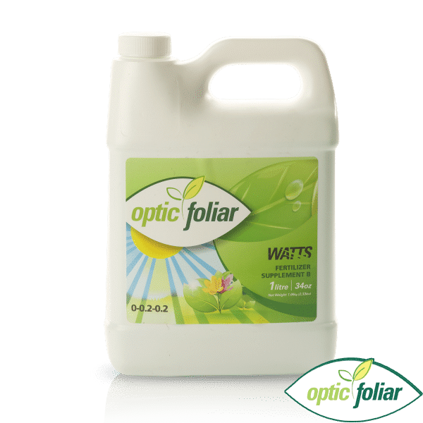 Optic Foliar Watts Concentrate - 60ml / 250ml / 500ml