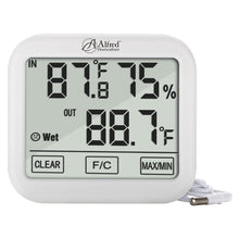 Load image into Gallery viewer, Alfred Hygrometer / Weather Station w/ Probe

