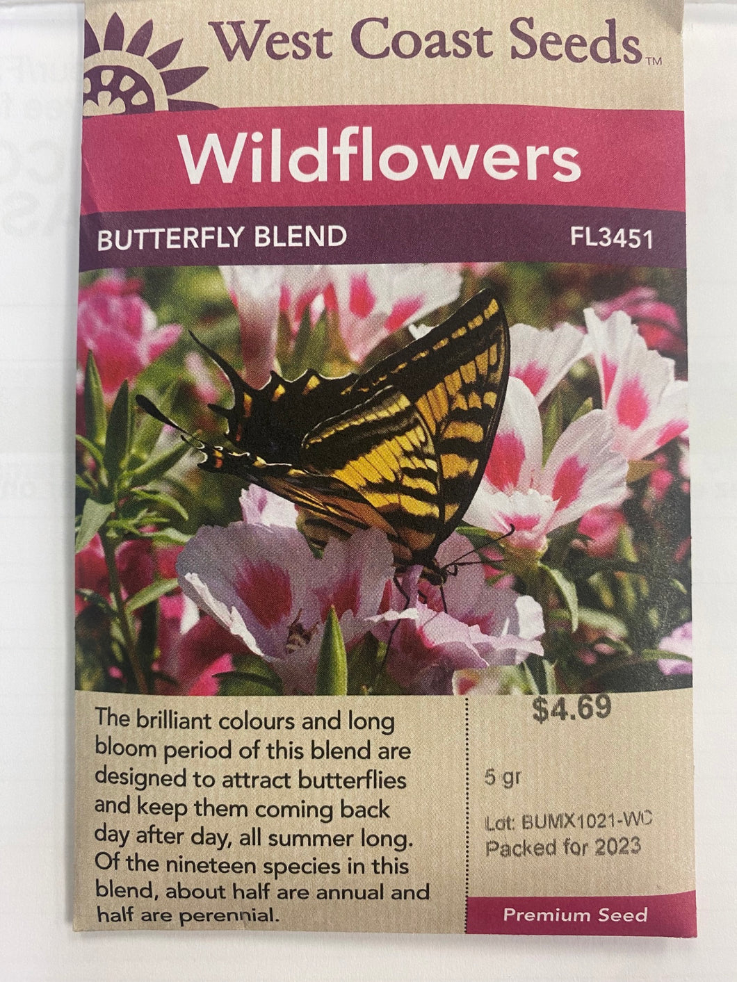 Wildflowers - Butterfly Blend 5gr