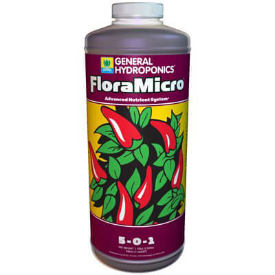 General Hydroponics Flora Micro 1L / 3.79L / 9.46L