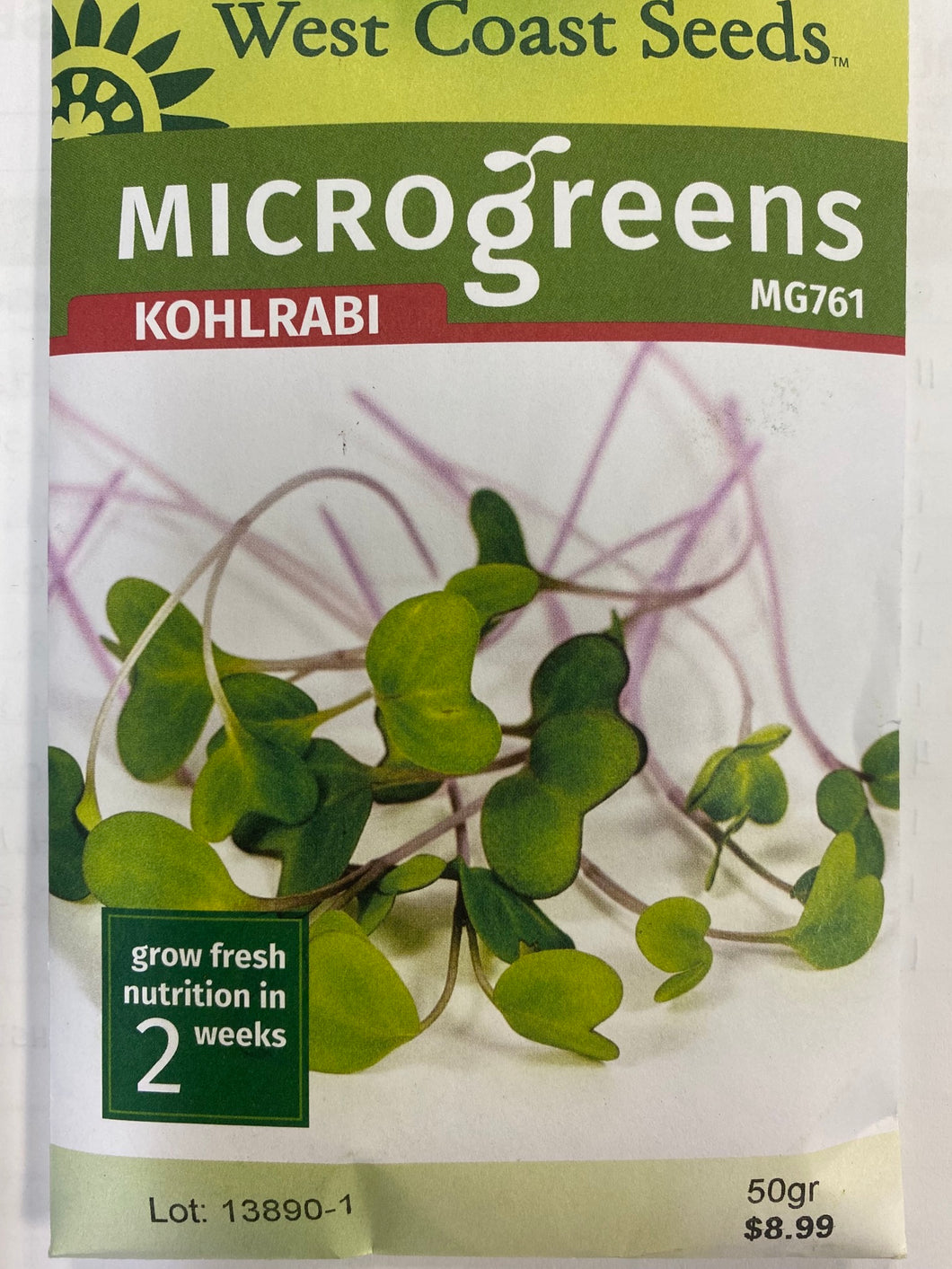Microgreens - Kohlrabi 50gr