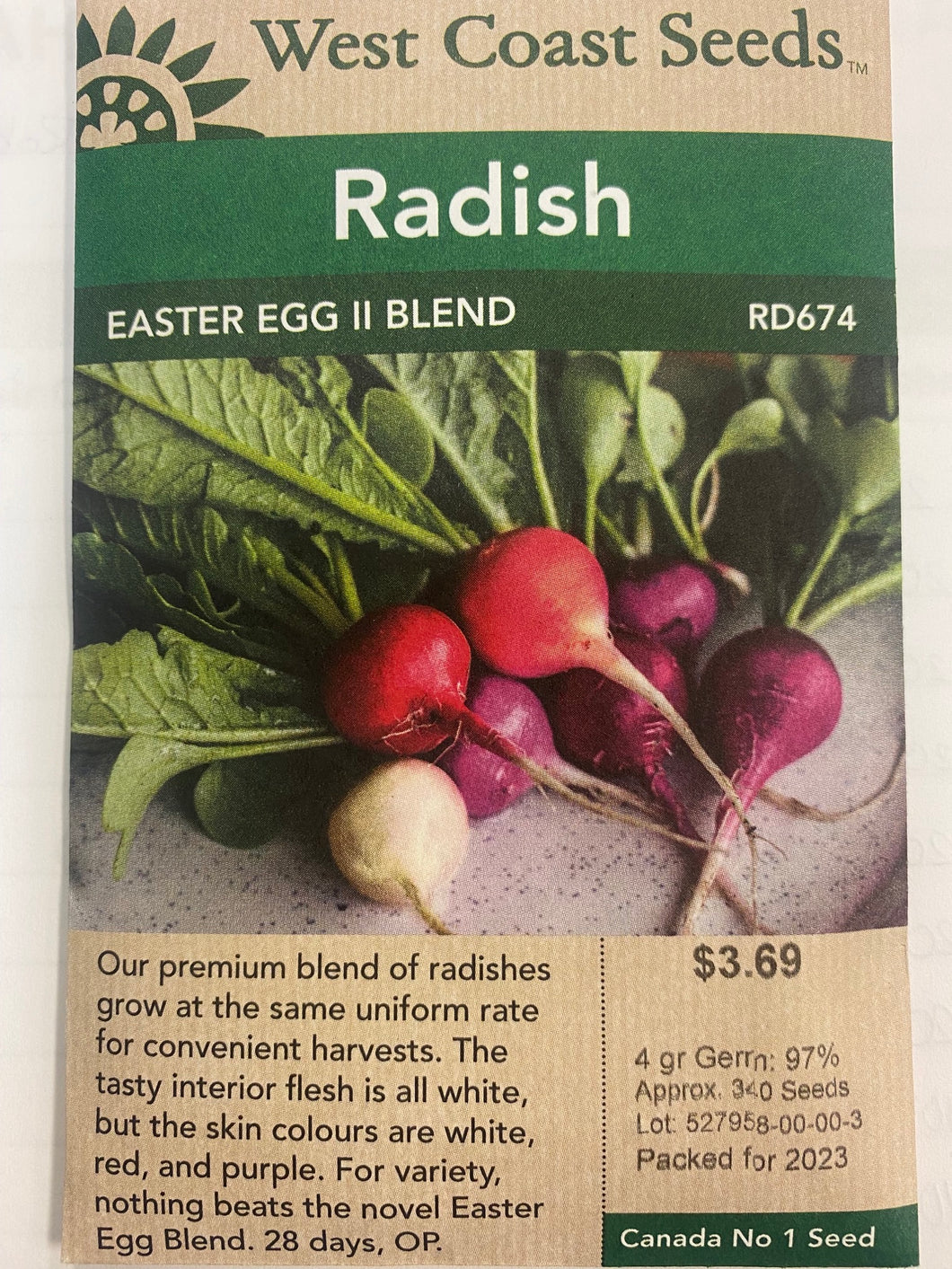 Radish - Easter Egg II Blend 4gr